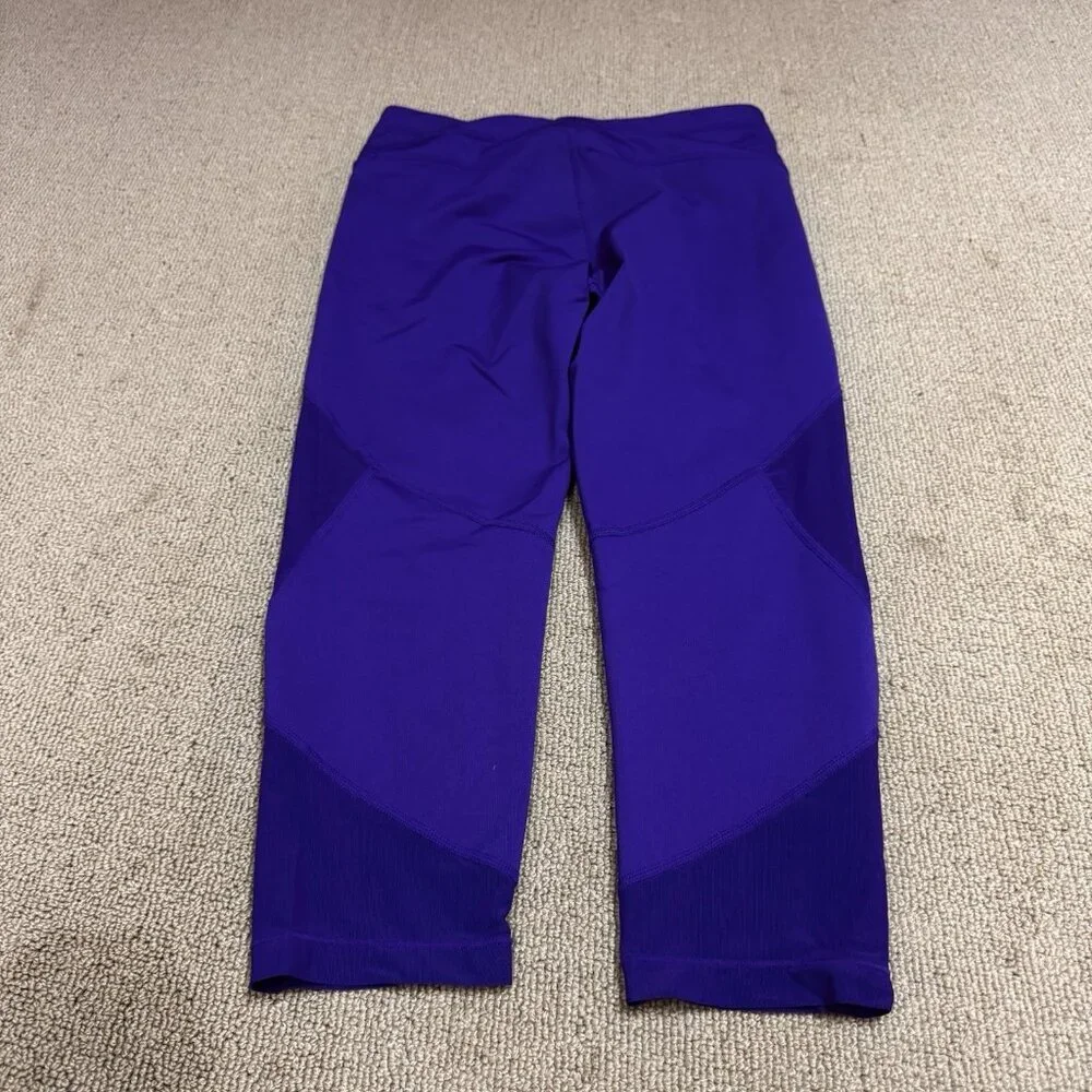 Athleta Leggings Purple Cropped Skinny Leg Women’s Size Small - Picture 8 of 11